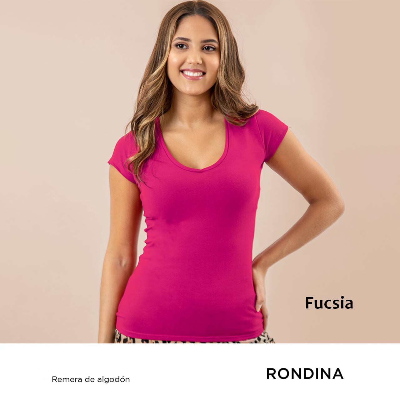 Remera de Algodón Cuello V & Legging de Supplex. Varios Colores