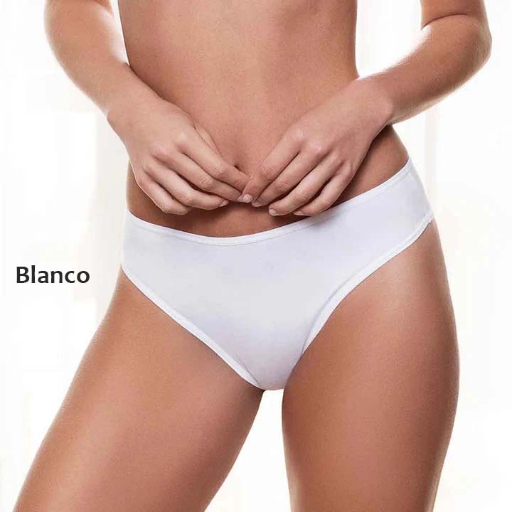 *Pack* 4 Bombachas de lycra de algodón. Varios Colores