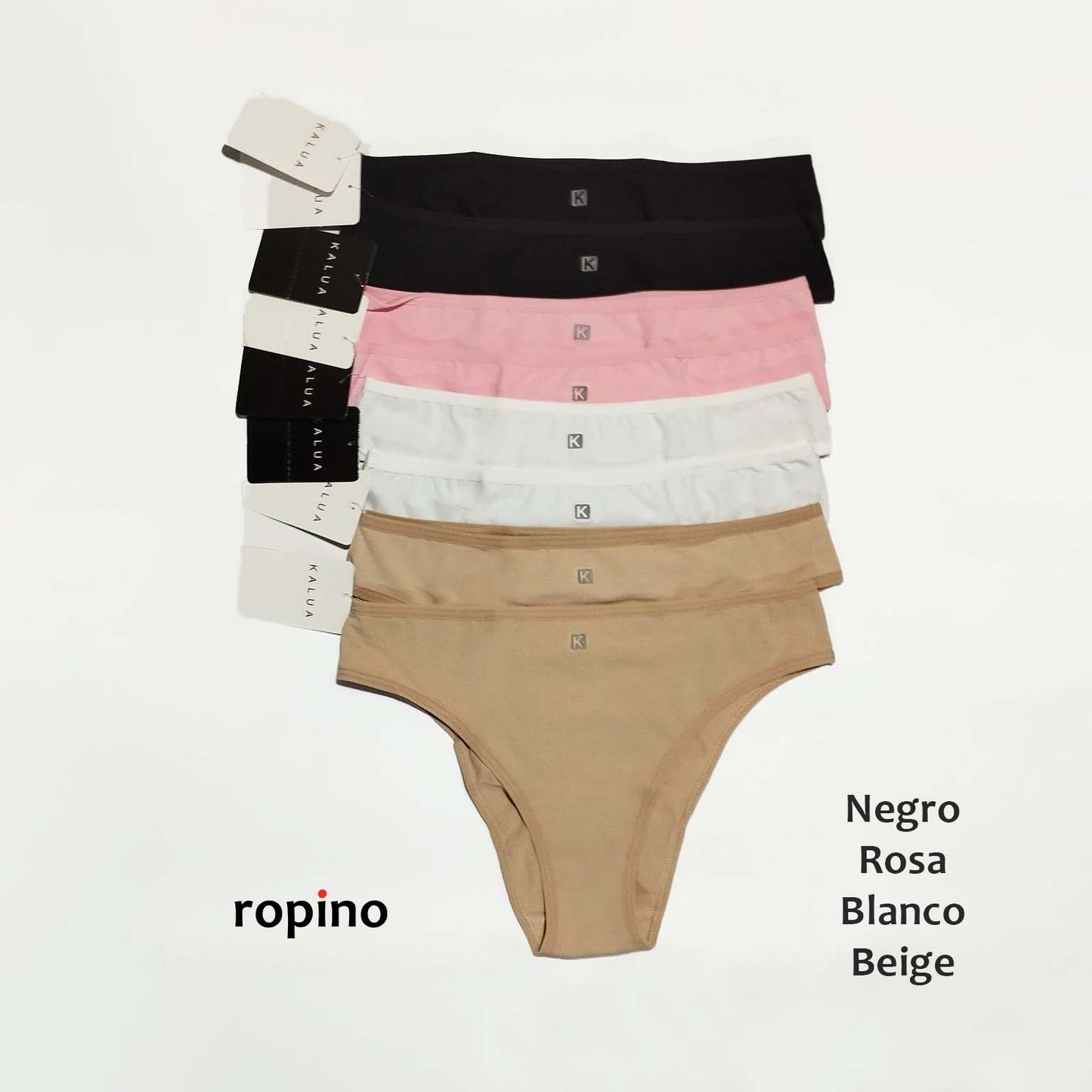 *Combo* Corpiño con taza push-up y arco & Bombacha. Lycra de algodón - Varios Colores